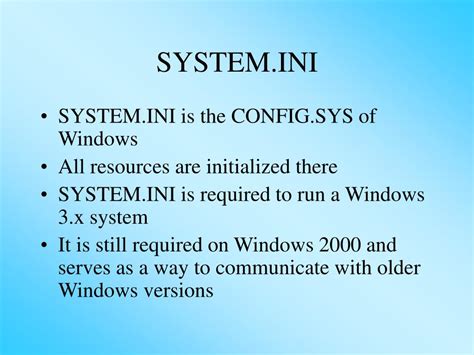 Image result for System.ini