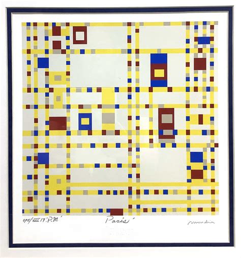 Piet Mondrian | Broadway Boogie Woogie | MutualArt