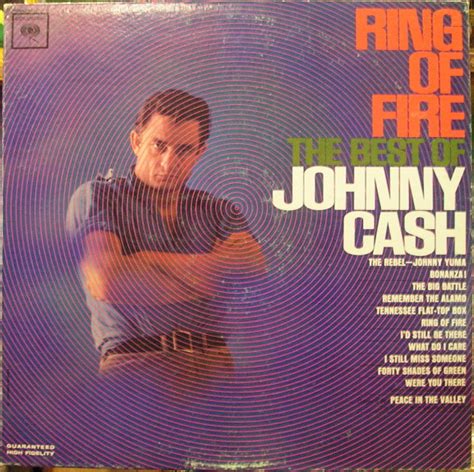Johnny Cash - Ring Of Fire (The Best Of Johnny Cash) (1963, Hollywood ...