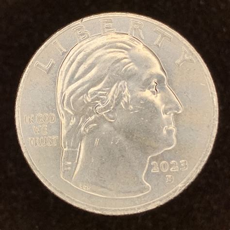 2023 D Bessie Coleman Quarters Error US $.25 Coins Die Gouge Obverse ...