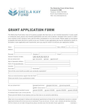 18 Printable Grant Survey Form Templates - Fillable Samples in PDF ...