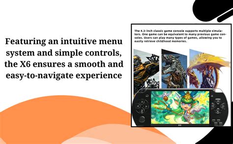 Buy Drumstone 4.3 inch 8GB Handheld Game Console Built in 1500 Games ...