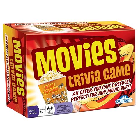 Buy Outset Movies Trivia Card Game: Classic Movie Buff Bragger for ...