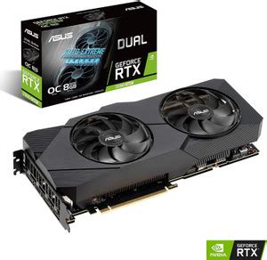 ASUS DUAL-RTX2080S-O8G-EVO GDDR6 8 GB NVIDIA Chipset 352 bit 1800 MHz ...