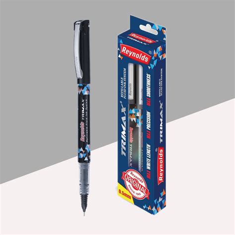 Reynolds Trimax Gel Pen – Black ( Pack of 1 ) – Topperskit LLP