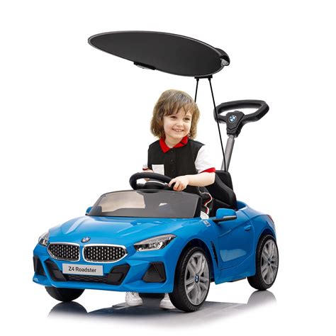 Funyard 3-in-1 Kids' Push Ride-on Car for Toddlers, Licensed BMW, Z4 ...