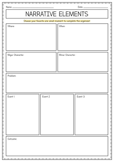 15 Worksheets 4th Grade Narrative Writing | Narrative writing, Personal ...
