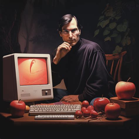 Steve Jobs and the Apple Macintosh computer