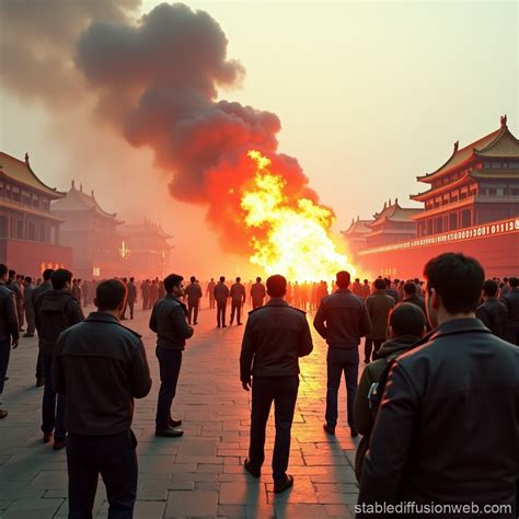 Tiananmen Square Incident | Stable Diffusion Online