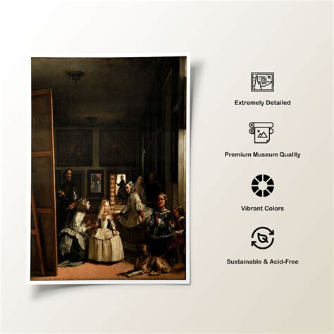 Buy Las Meninas Diego Famous Painting & Print Online India at Best ...