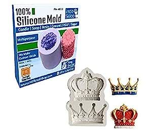 AJV Double Royal Crown Silicone Mould : Amazon.in: Home & Kitchen