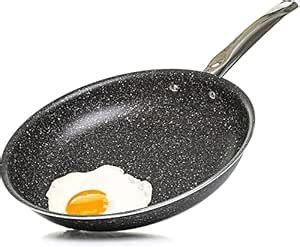 Buy Home Icon Non Stick Granite Frying Pan Triple Ceramic Coating for ...