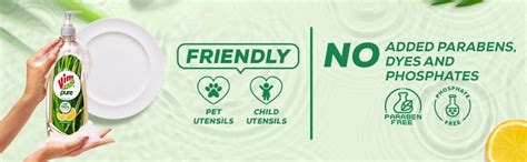 Vim Pure Dishwash Liquid Gel with Lemongrass Freshness, Removes tough ...