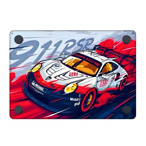 Porsche 911 RSR MacBook Air 15 M4 2025 Laptop Skin