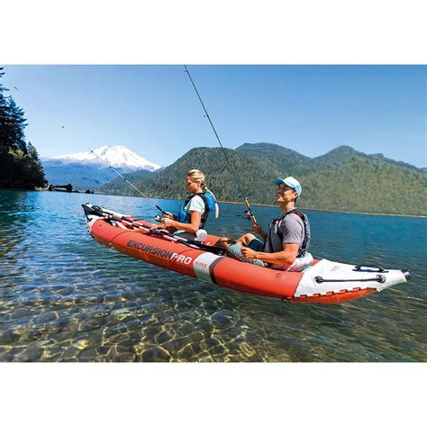Image result for Intex Excursion Pro K2 Inflatable Kayak