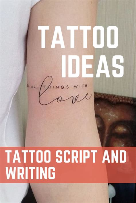 Image result for Script Writing Tattoo