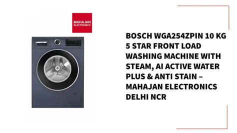 Buy Bosch Front Load & Top Load Washing Machines - Best Price in India