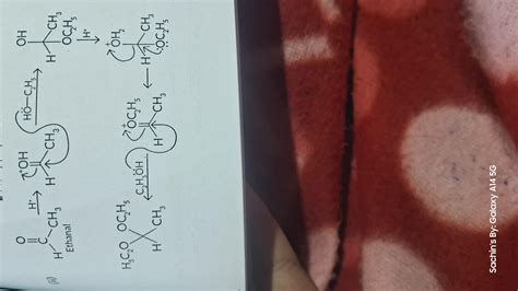 Ethanal is treated with excess ethanol and acid - Brainly.in