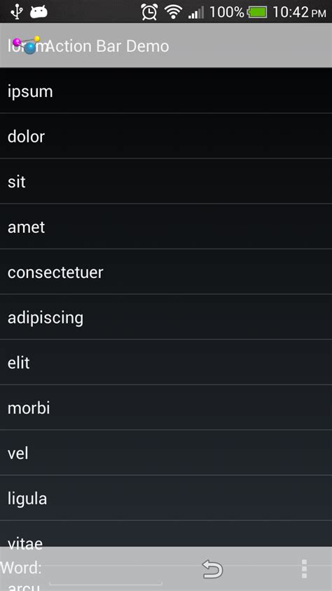 Image result for Menu Box Android Bottom