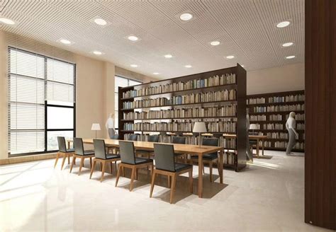 回归本质的图书馆式办公空间-建E网设计案例
