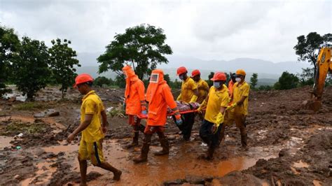 印度洪水致山体滑坡至少125死 总理哀悼发抚恤金 | 马哈拉施特拉邦 | 新唐人电视台