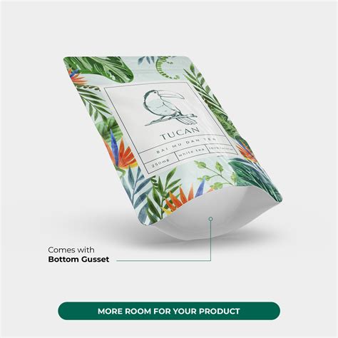 Standup Zipper Pouches – Custom Printed Resealable Packaging | Kraftix ...