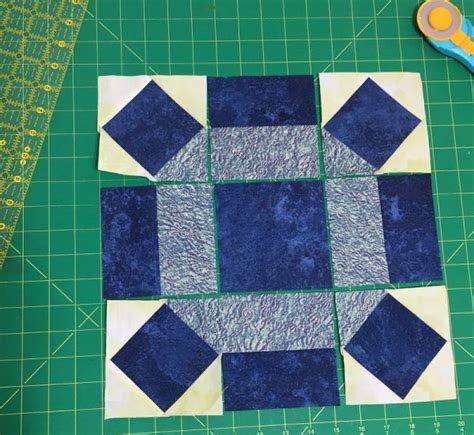June Tailor Tutorials Rolling Stone Block Pattern 的图像结果