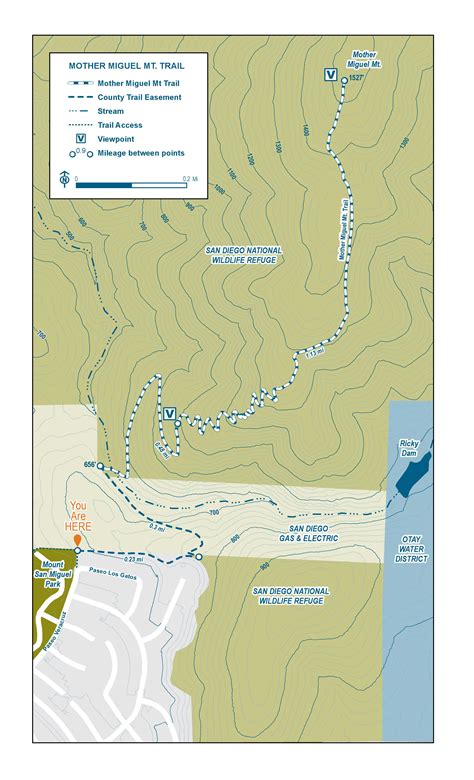 Mother Miguel Mountain Trail Map | FWS.gov