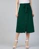 Buy Green Skirts for Women by Rare Online | Ajio.com