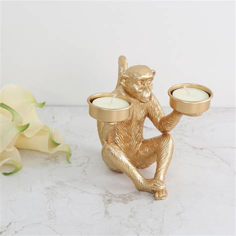 Buy Eternity Sitting Monkey with T-Light Holder from Home Centre at ...