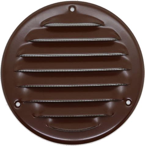 Buy Vent Cover - Round Soffit Vent - Air Vent Louver - Grille Cover ...