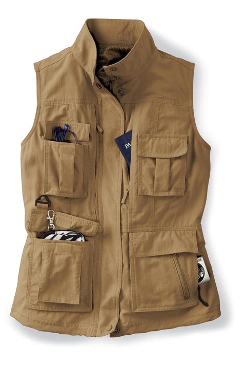 Women's 15-Pocket Voyager Vest - alt1 | Womens safari vest, Safari vest ...