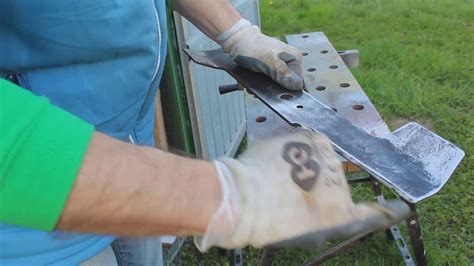 Manutenzione Tosaerba Part 2   Affilatura lama   YouTube