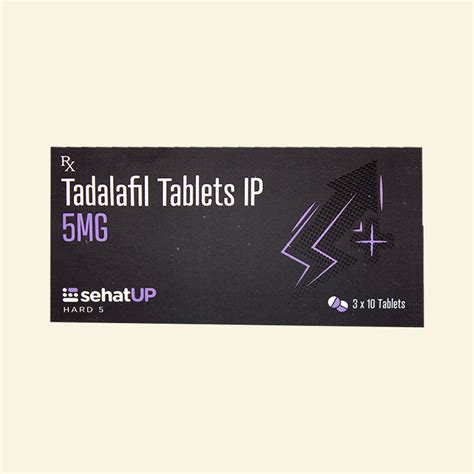 Tadalafil 5 Mg (Hard 5) – SEHATUP WELLNESS PRIVATE LIMITED