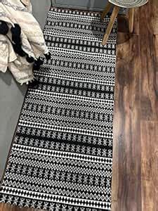 Buy AWARD VELVETS Jacquard Bedside Runner Rug | Carpet | Mat – Cotton ...