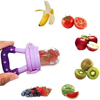 Buy BKDT Marketing Silicone Food/Fruit Nibbler with Extra Mesh, Soft ...