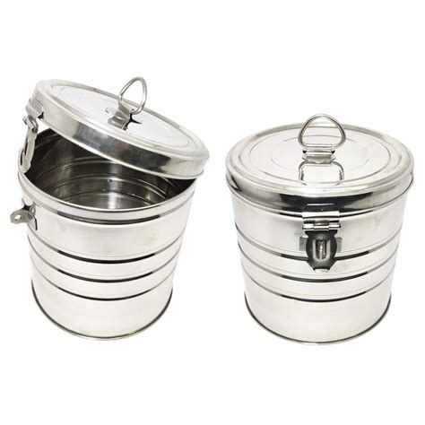 Buy BARTAN HUB Stainless Steel Deep Container set of 2 (Deep Dibba ...