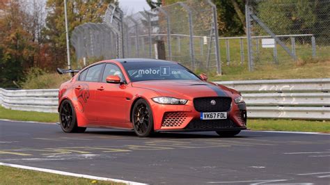 Jaguar XE SV Project 8 flexes its muscles at the Nurburgring