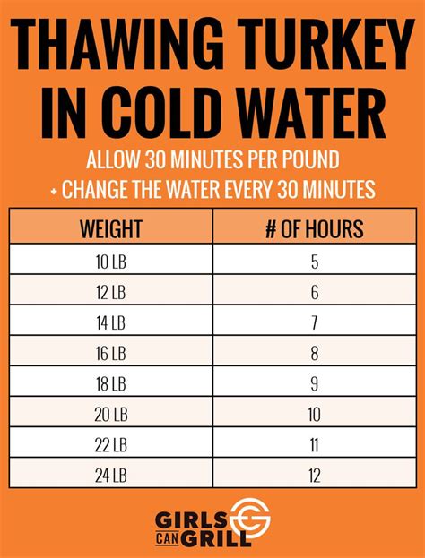 How to Quickly Thaw a Turkey Safely - Girls Can Grill