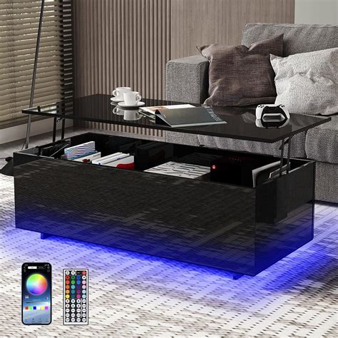 Coffee Table With Storage Led
