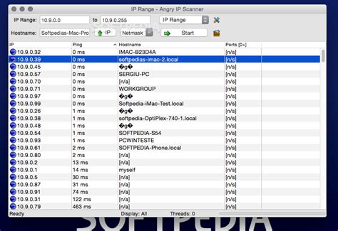 Angry IP Scanner 的图像结果