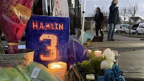 Fans, former players show support for Damar Hamlin after collapse ...
