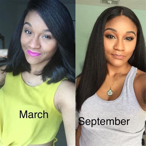 6 Month Hair Growth Journey - 6 Months Natural Hair Journey * with ...