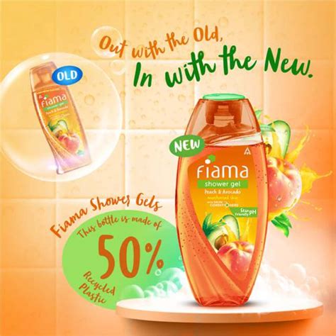 Buy FIAMA SHOWER GEL - PEACH & AVOCADO MOISTURISED SKIN WITH SKIN ...