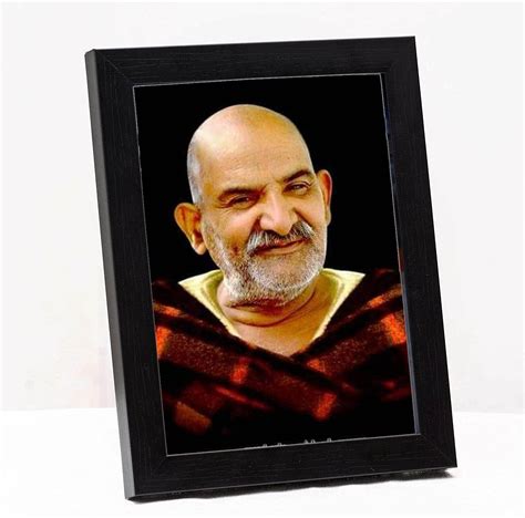 Treasure Hunt® Beaded Neem Karoli Baba Photo/Picture Frame for ...