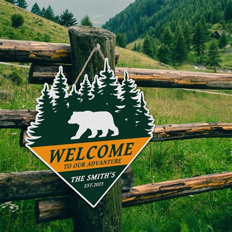 Personalized National Park Sign Custom National Park Sign - Etsy