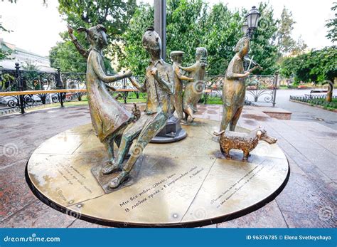 Monument `Odessa Time` Ukraine Editorial Image - Image of eternity ...