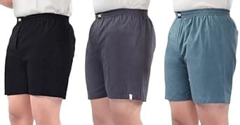 Buy UNOseven Boys Regular Plain Shorts - Cotton - Boxer Fit - Pack of 3 ...