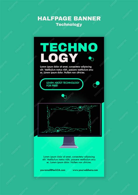 Technology Thumbnail Design Template 的图像结果