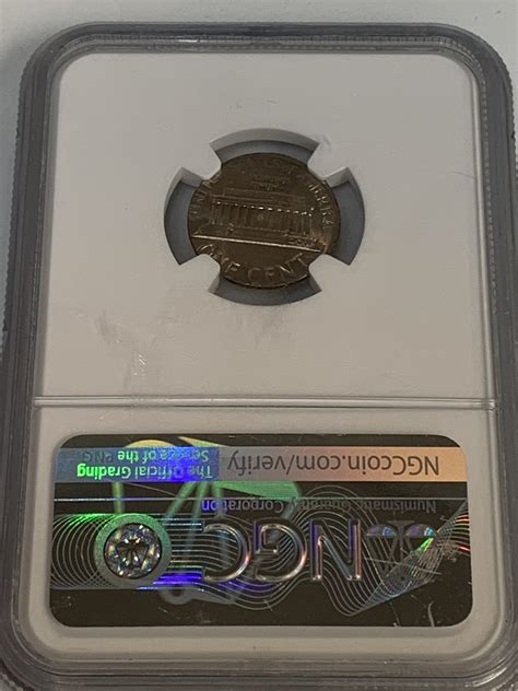 1977 MINT ERROR RARE PENNY ON A DIME BLANK 11 CENTS NGC GRADED ...